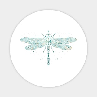 Starry Dragonfly Magnet